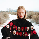 WN x Markarian Black Sweater