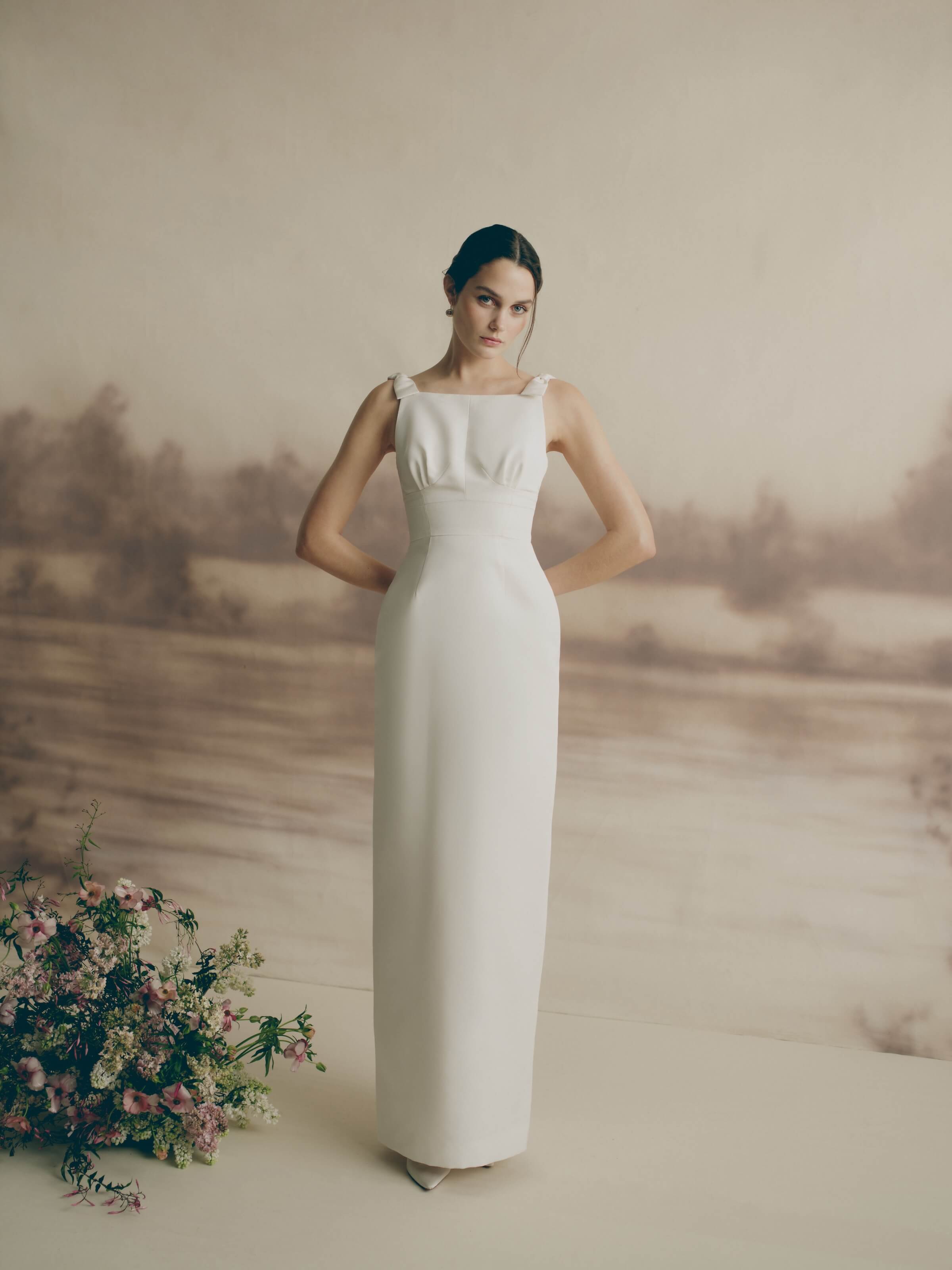 Primrose Column Gown
