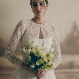 Begonia Lace Cropped Jacket