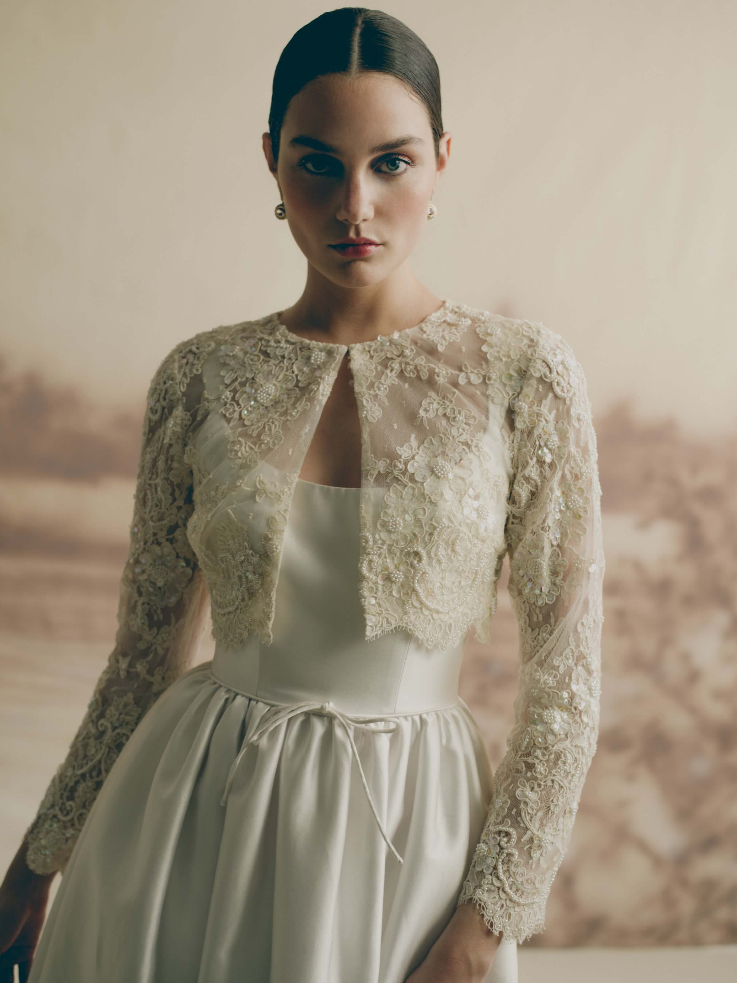 Begonia Pearl And Sequin Jacket