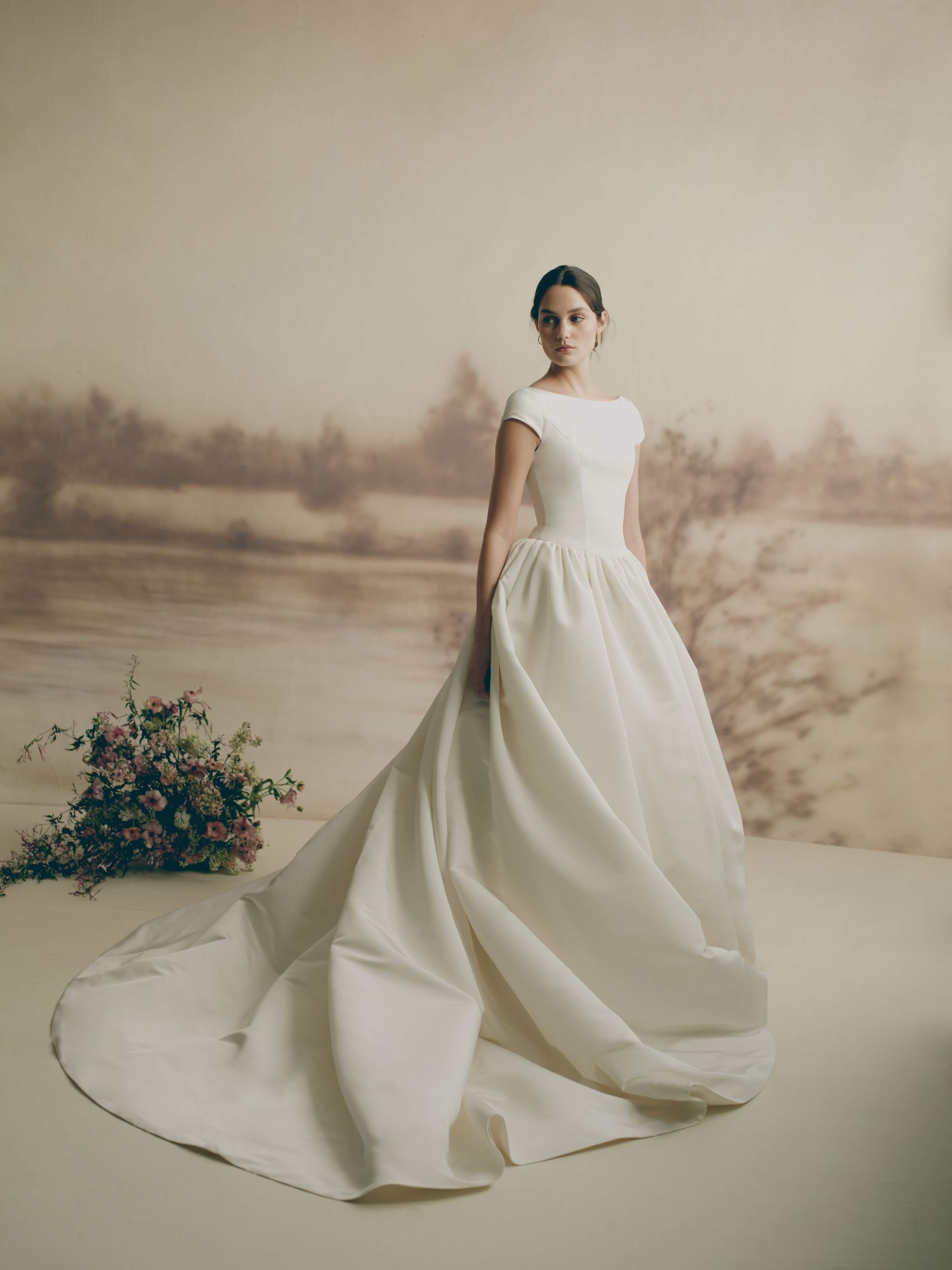 Magnolia Scoop Back Gown