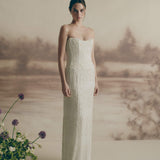 Moonbeam Pearl Fringe Gown