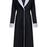 Ariadne Shearling Collar Coat