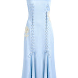 Junia Periwinkle Midi Dress