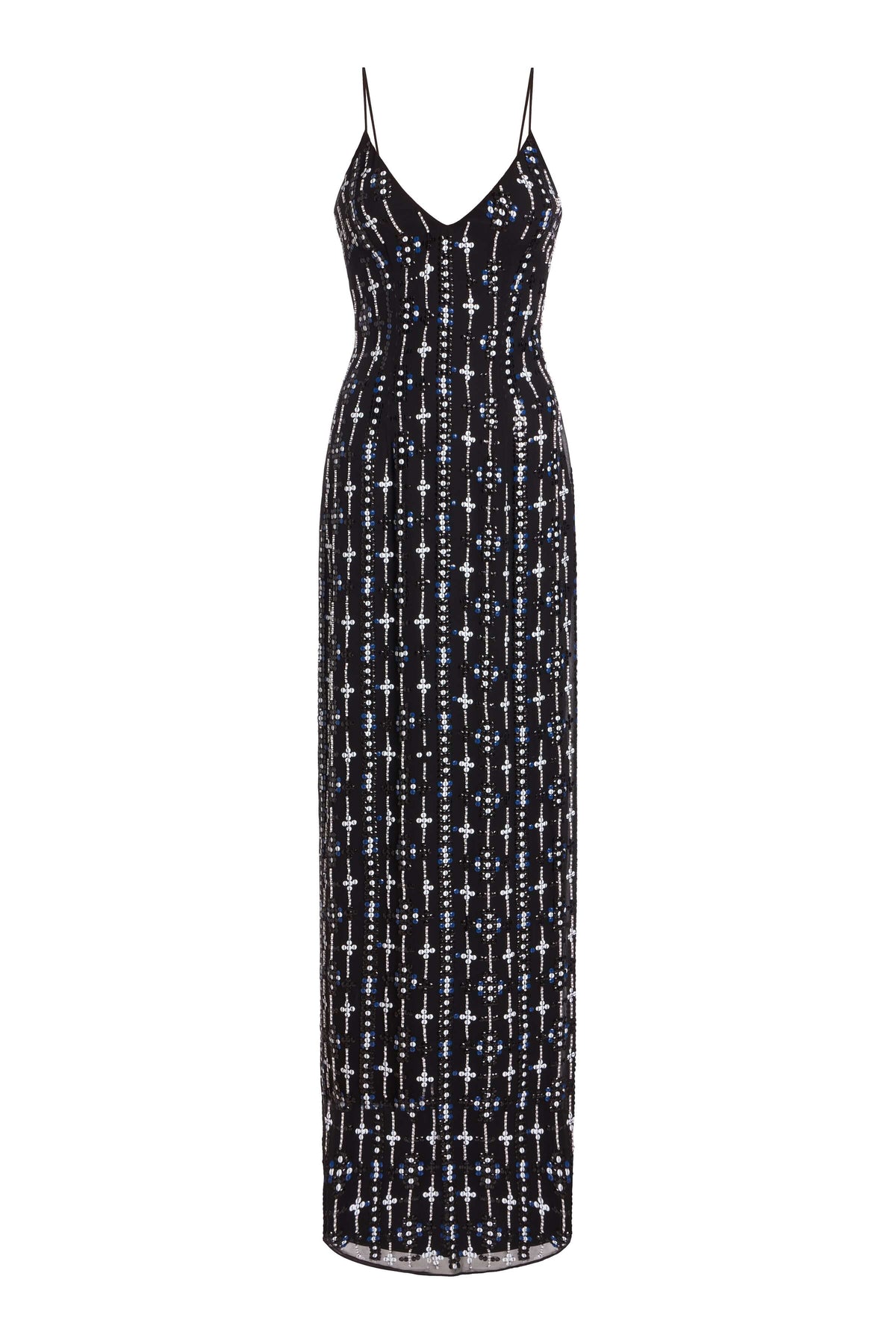 Aziza Beaded Slip Gown