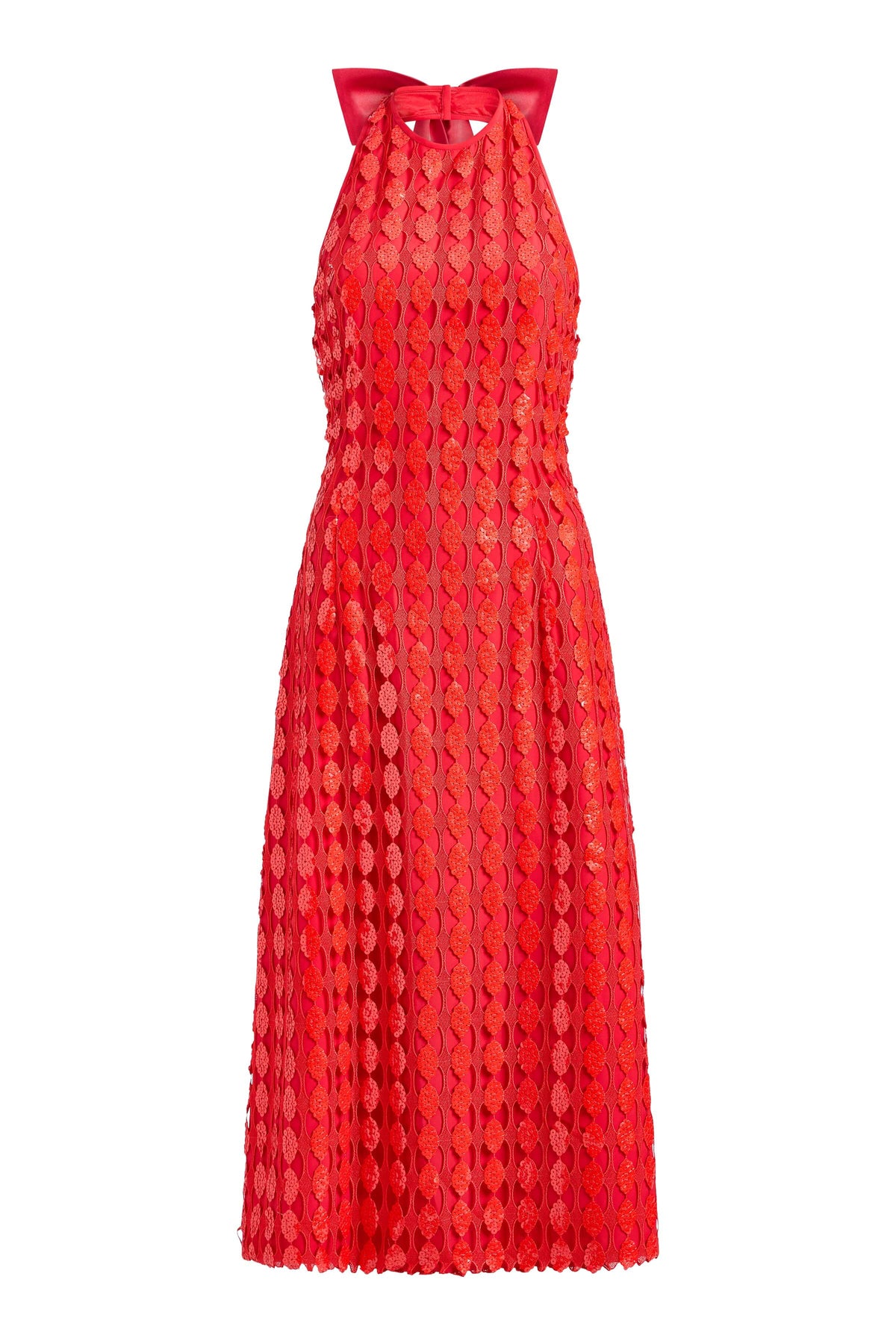Ravenna Scarlet Halter Dress