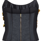 Lily Sequin Embellished Drape Top