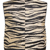 Xena Zebra-Striped Top