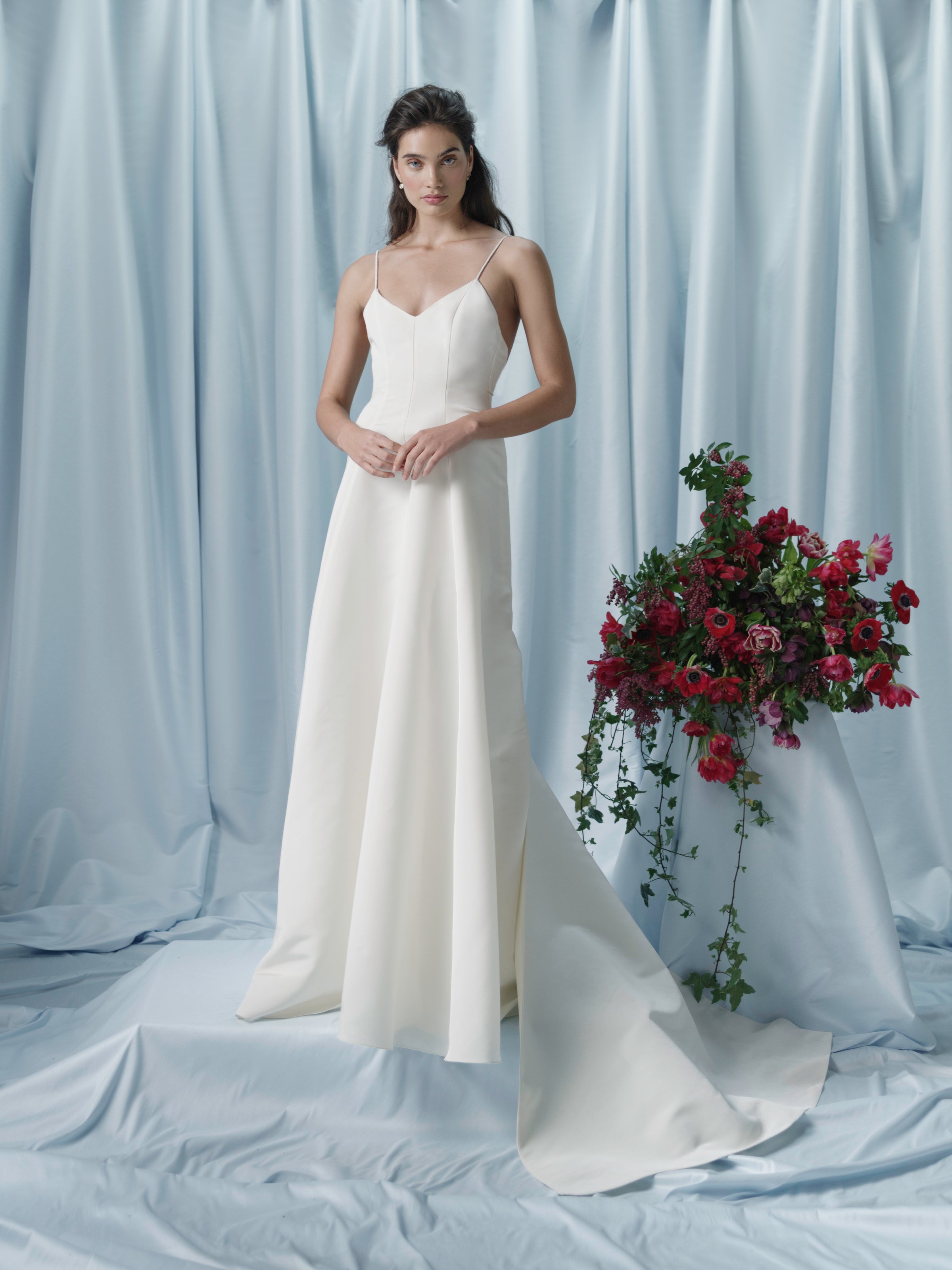 Antonia Gown With Bustled Skirt