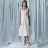 Dion Off-White Corset Dress
