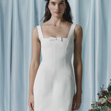 Corinne Off-White Mini Dress