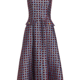 Birdie Teal Tapestry Midi Dress