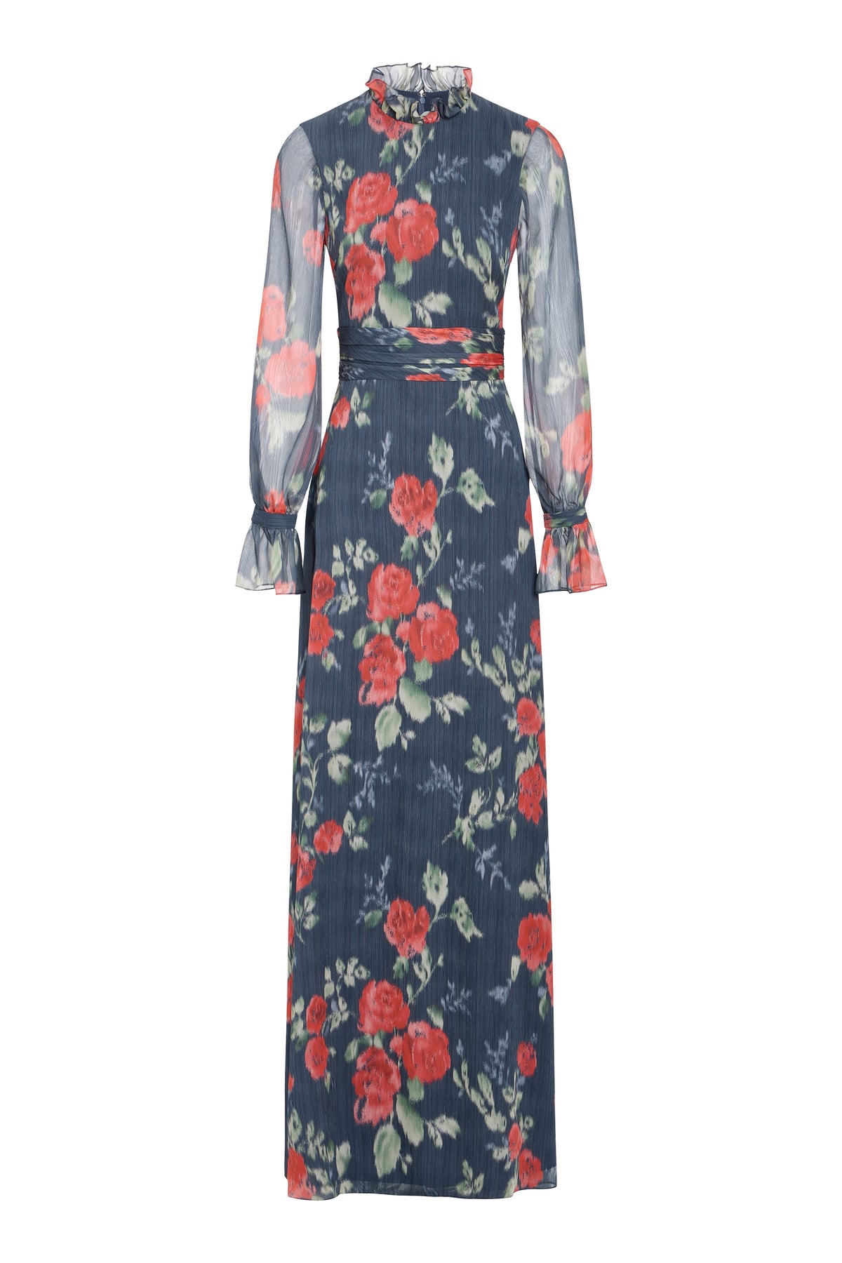 Adelaide Bloom Chiffon Gown
