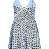 Aristea Sunflower Mini Dress