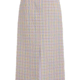 Betsy Pastel Plaid Midi Skirt