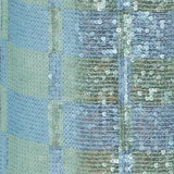 Aloe Gingham Sequin Drop Waist Dress