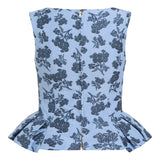 Jasminium Navy Bouquet Top