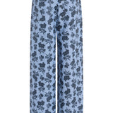 Ila Navy Bouquet Trouser