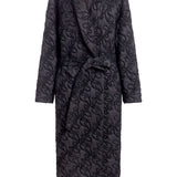 Dora Paisley Embroidered Quilted Coat