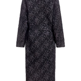 Dora Paisley Embroidered Quilted Coat