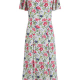 Jules Tropical Floral Midi Dress