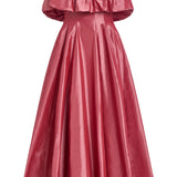 Bellamy Winterberry Taffeta Gown
