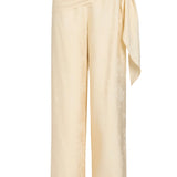 Lavande Vanilla Cream Draped Scarf Pant