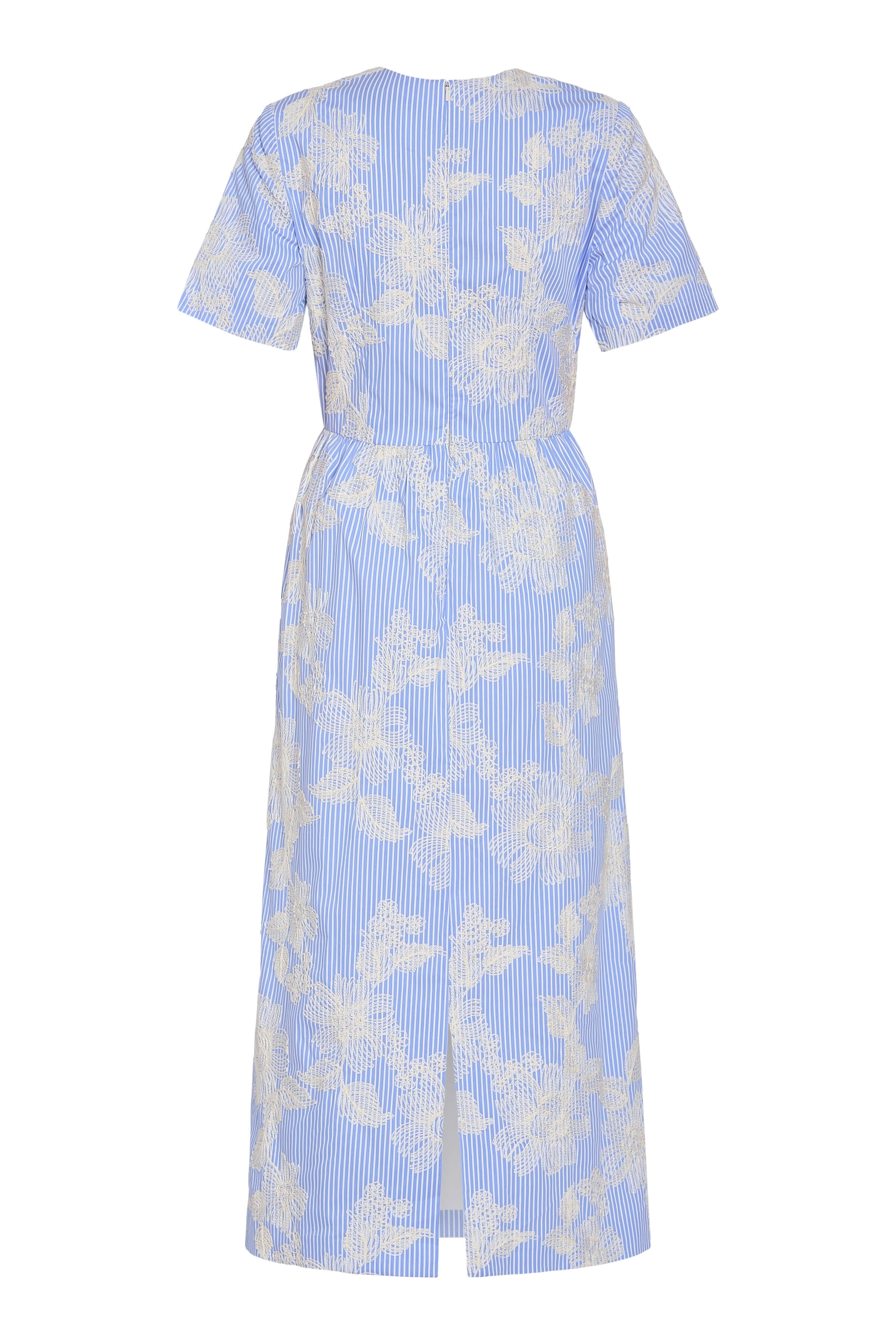 Sweetbriar Floral Embroidered Midi Dress