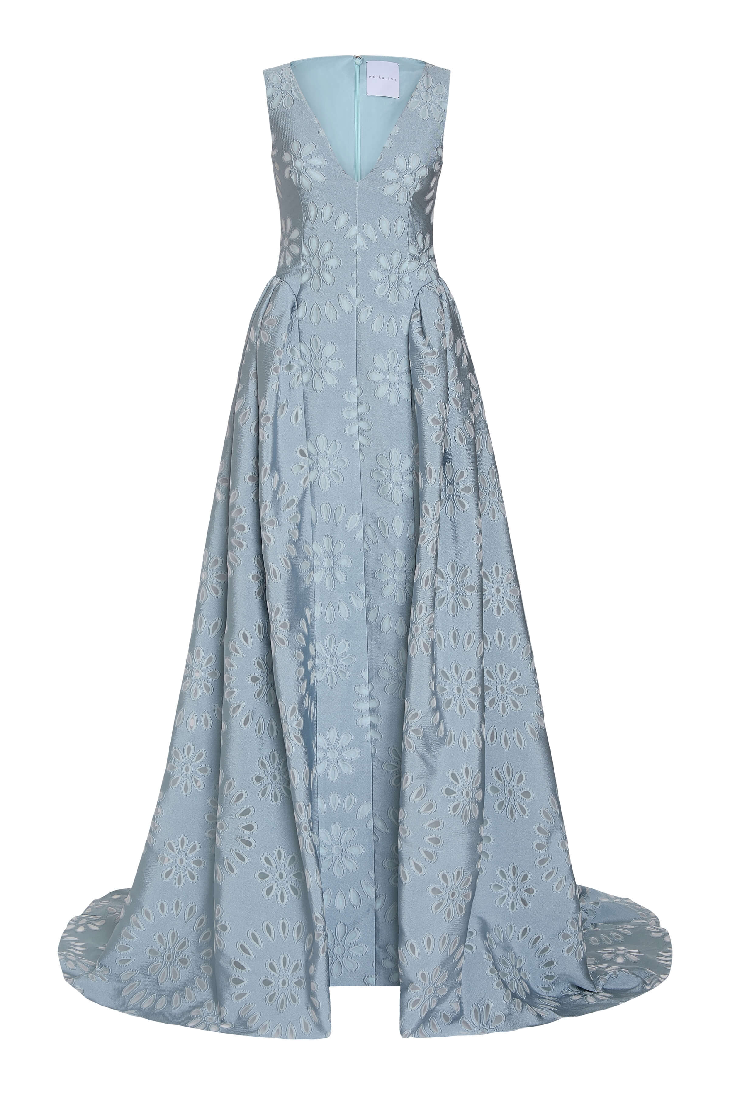 Rosebay Floral Organza Burnout Gown