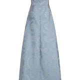 Ella Floral Burnout Gown