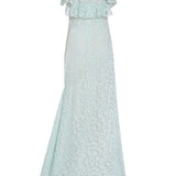 Katharina Seafoam Lace Gown