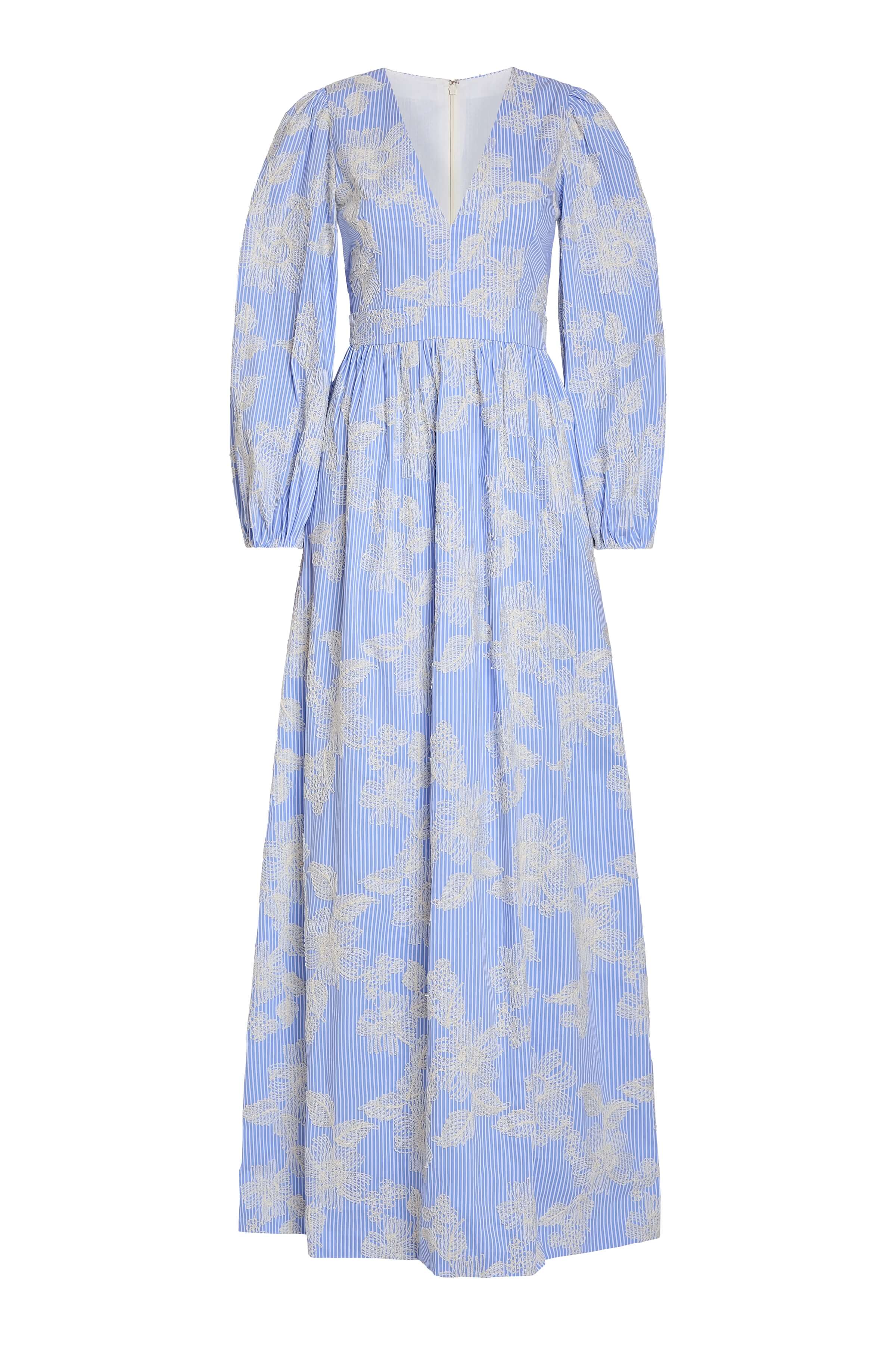 Millie Floral Embroidered Gown