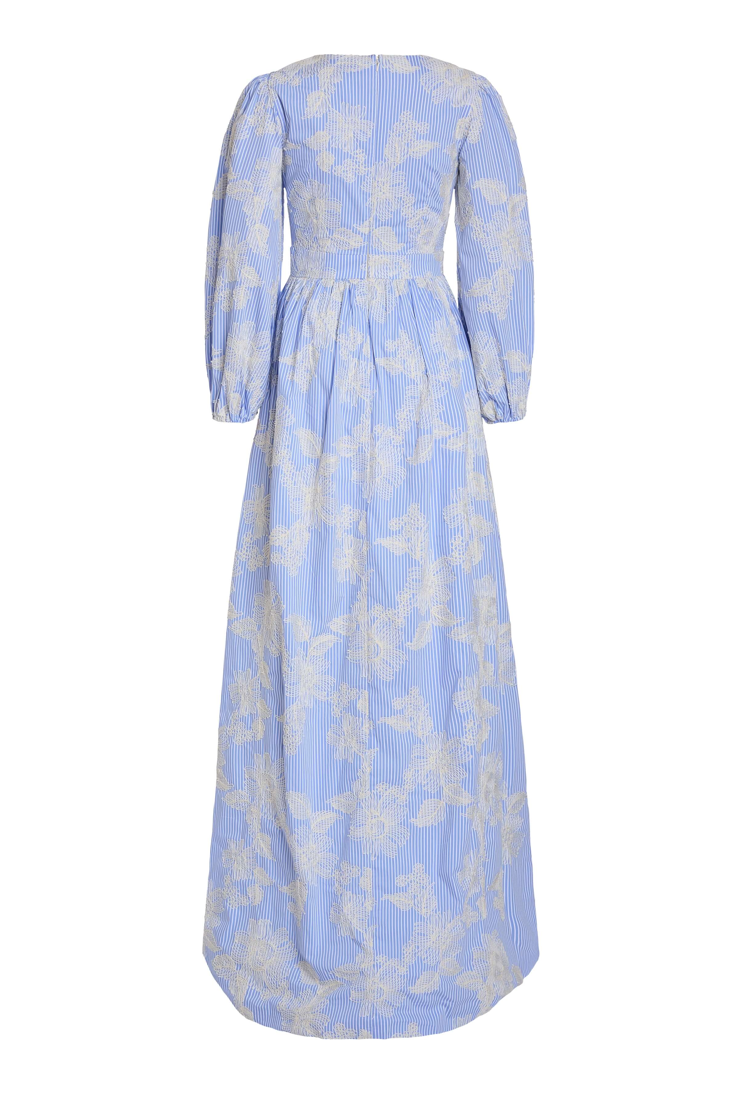 Millie Floral Embroidered Gown