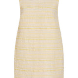 Daisy Lemon Textured Stripe Mini Dress