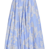Soleil Floral Embroidered Midi Skirt