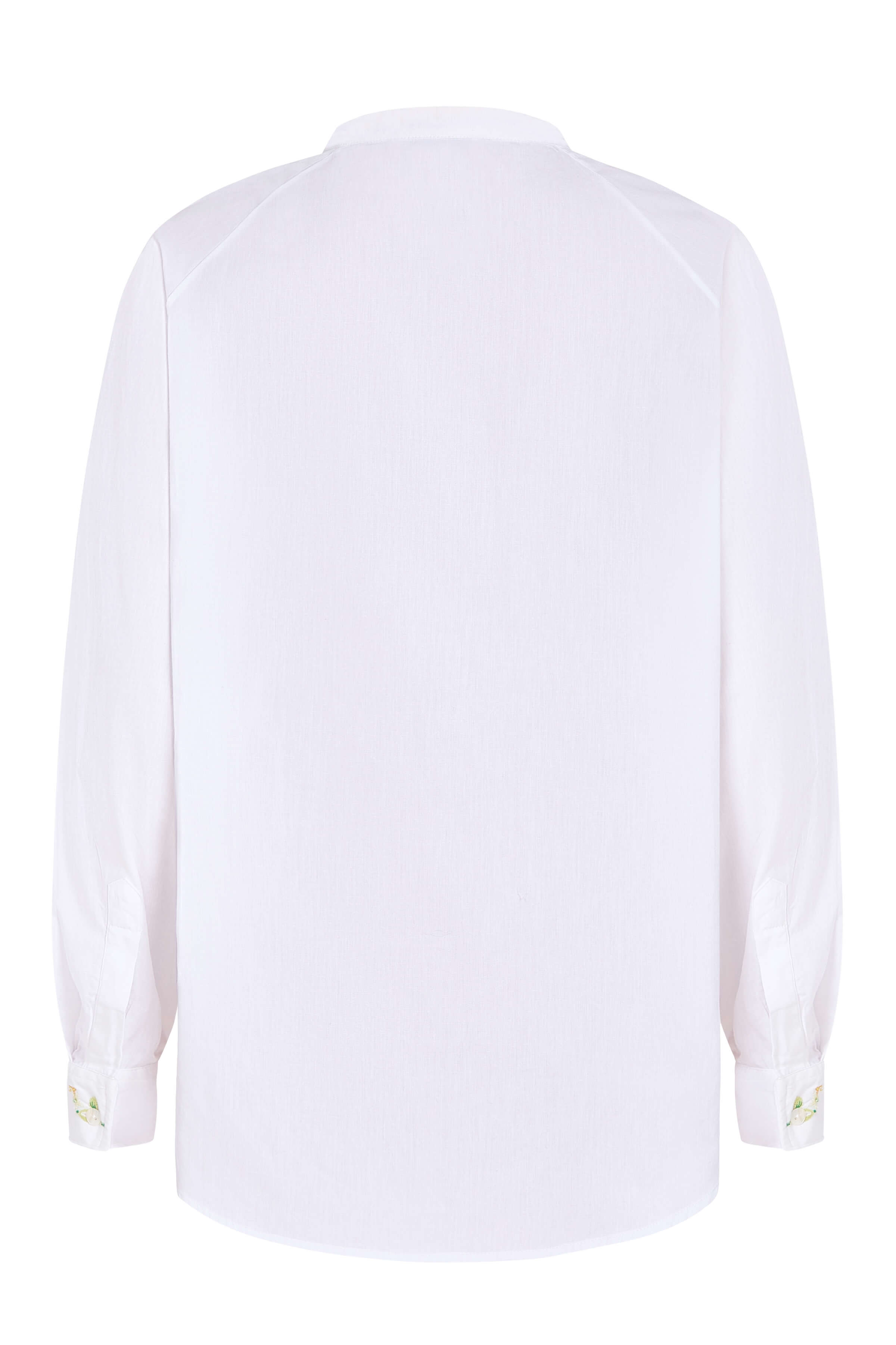 Margery Floral Embroidered Button Down