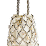 Bella Beaded Seashell Bucket Bag