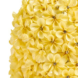 Bella Yellow Crystal Floral Bucket Bag