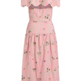 Maelys Wildflower Stripe Dress