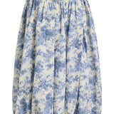 Sheridan Prairie Blue Ikat Bubble Skirt