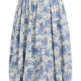 Sheridan Prairie Blue Ikat Bubble Skirt