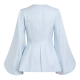 Roiboos Blue Sky Stripe Top