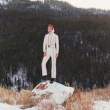 WN x Markarian Cream Ski Jumpsuit