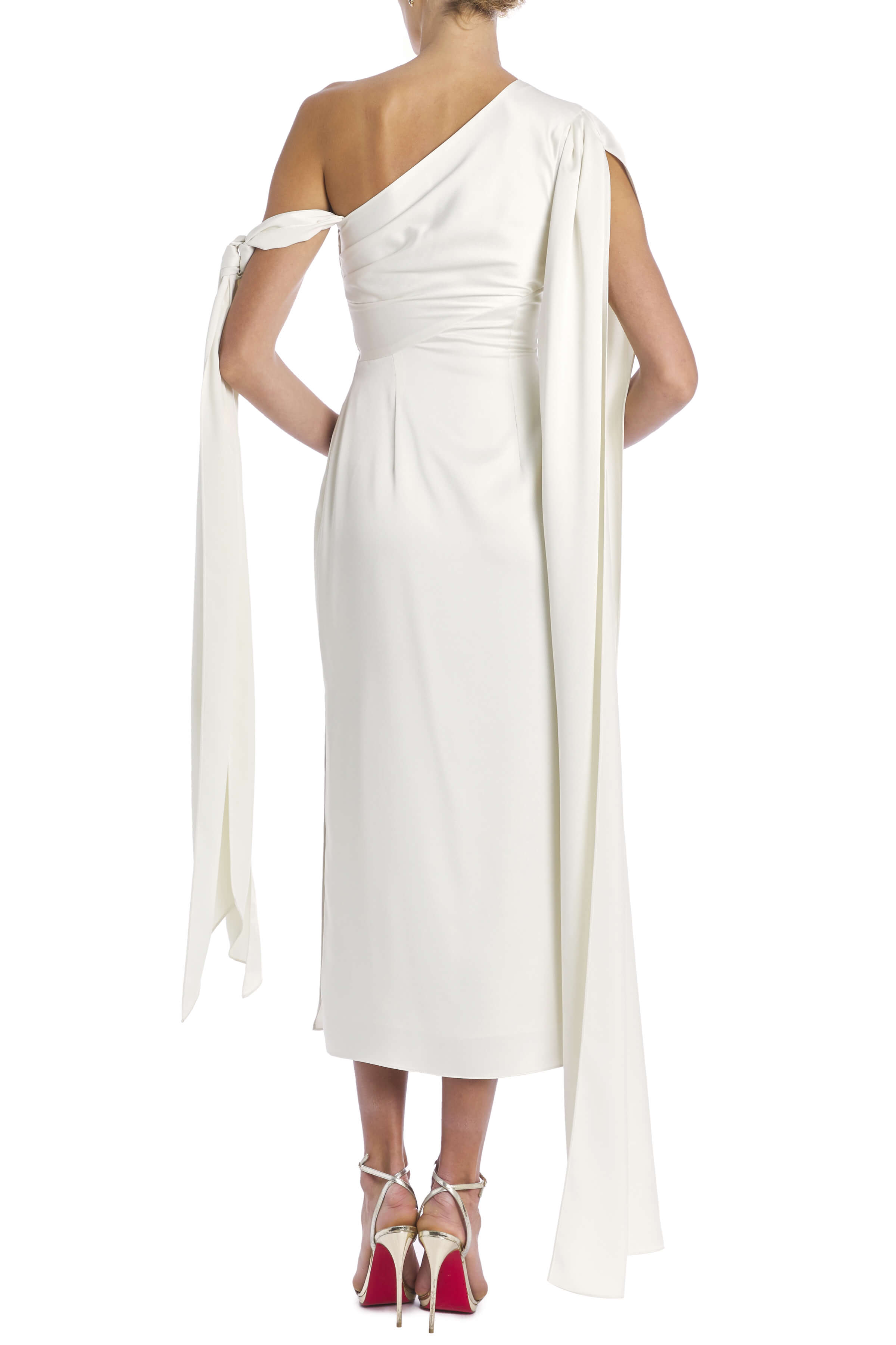 FINAL SALE: Dali One Shouldered Midi Dress
