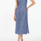 Dancing Queen Blue Shift Dress