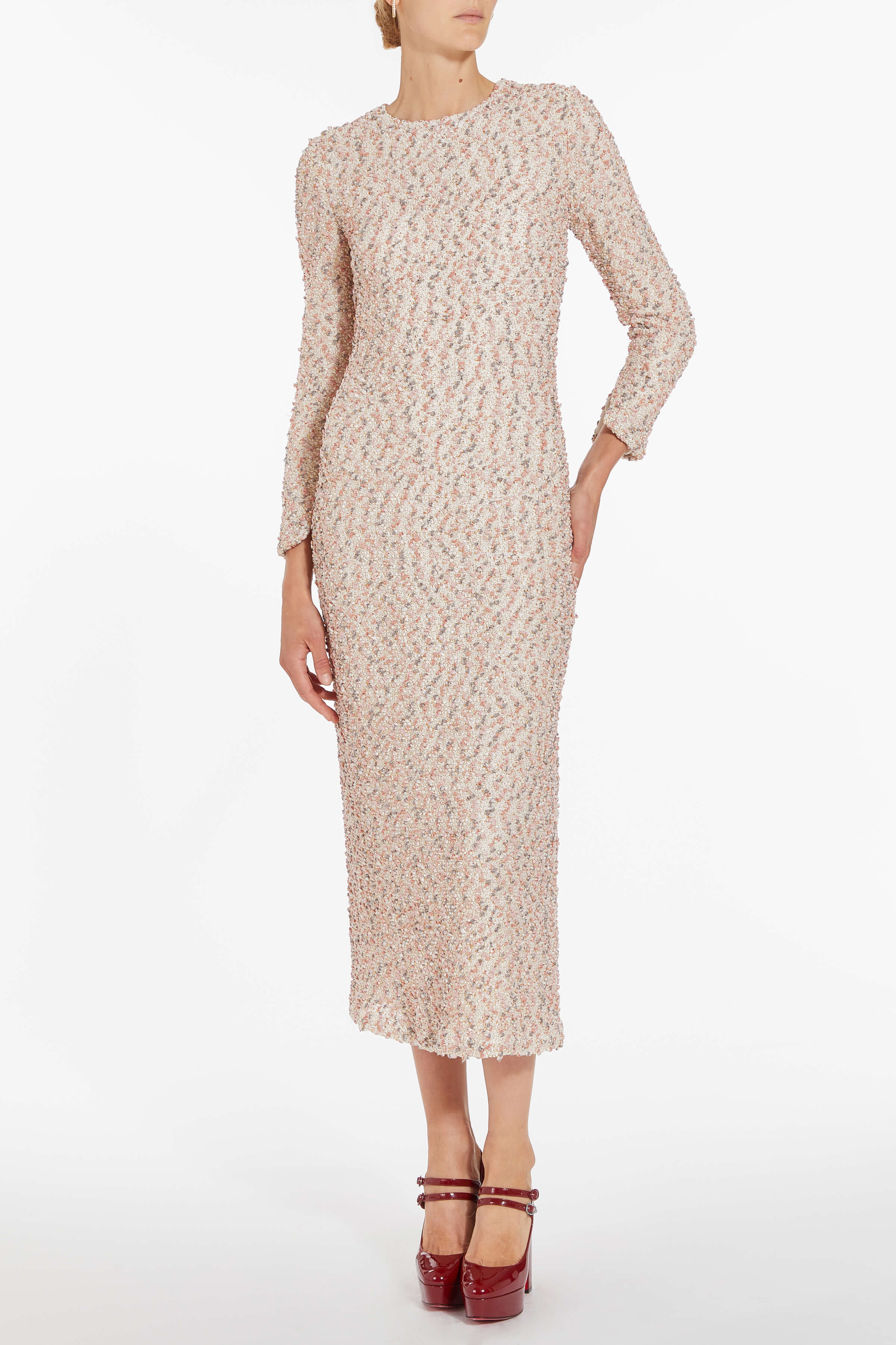 Arizona Boucle Midi Dress