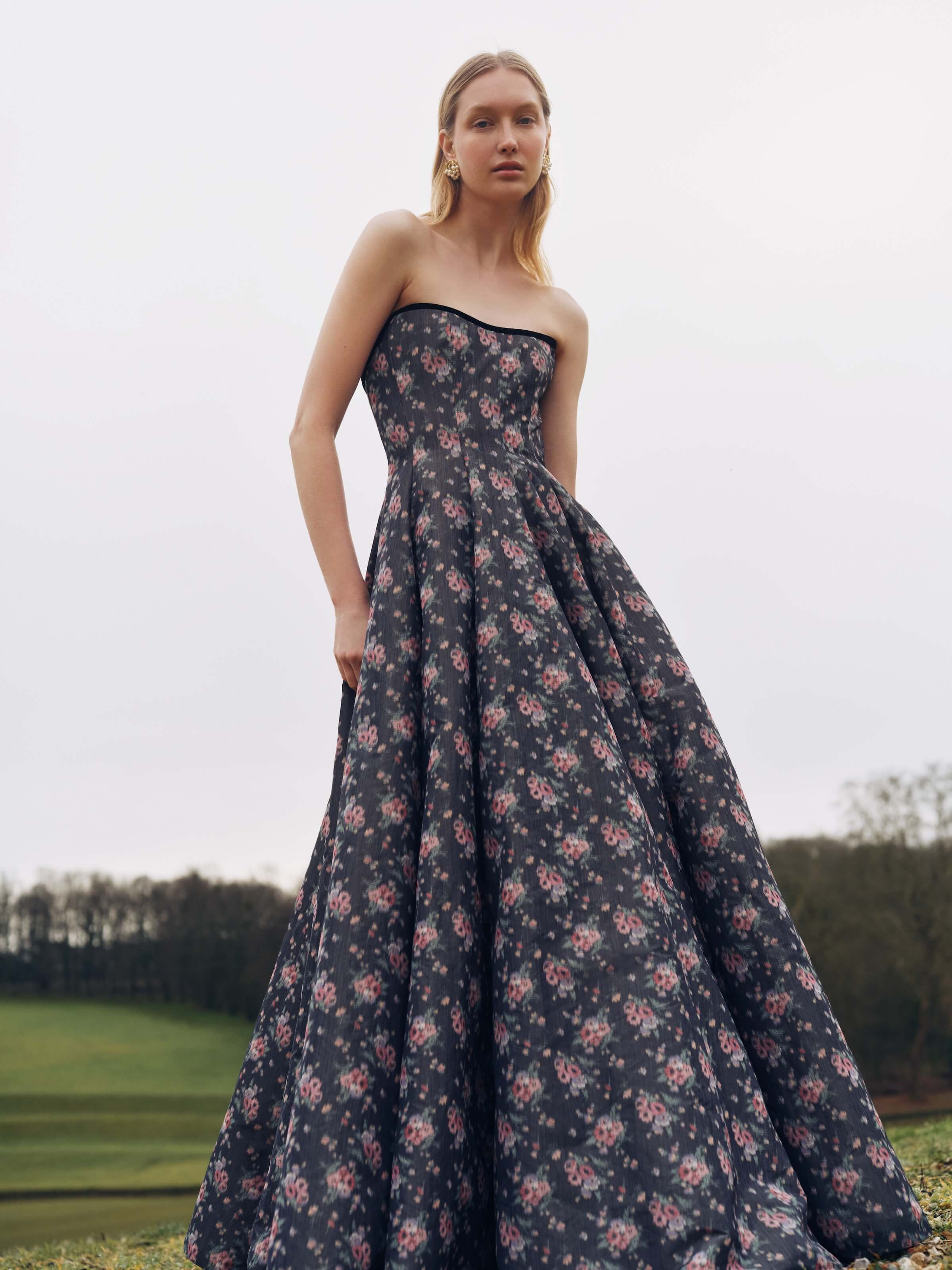 Laila Taffeta Gown