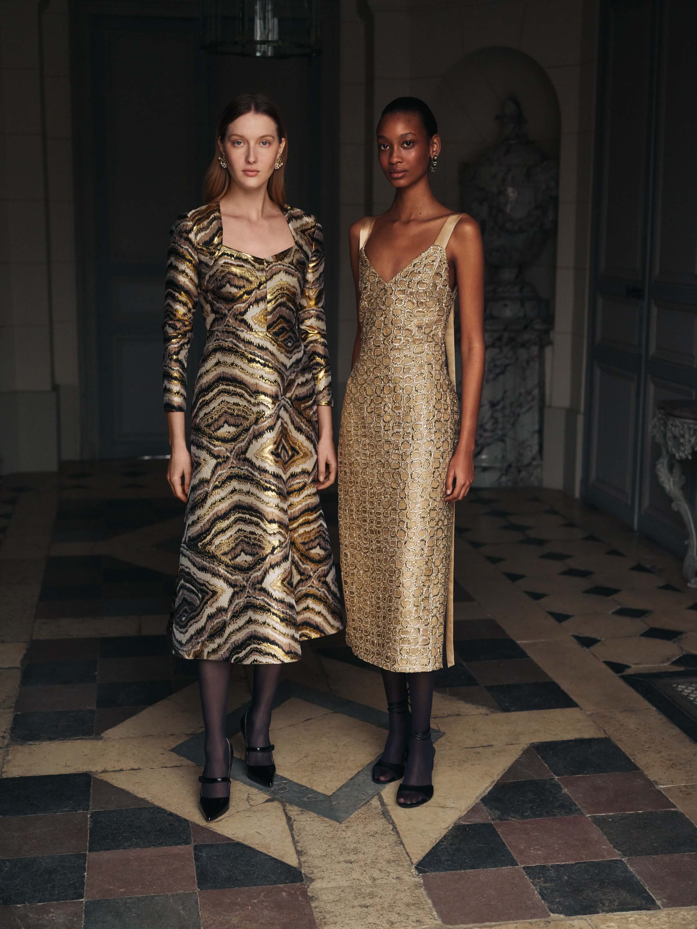 Dancing Queen Gold Sequin Shift
