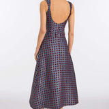 Maisie Teal Tapestry Top
