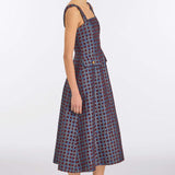 Birdie Teal Tapestry Midi Dress